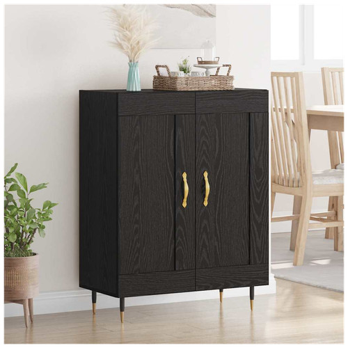 Sideboard black oak - black,