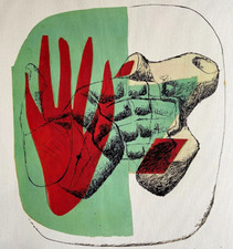 Le Corbusier Lithograph "Hand
