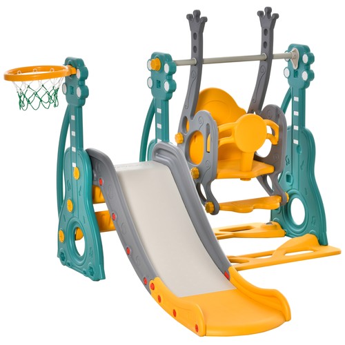 Homcom kids swing and - kids,