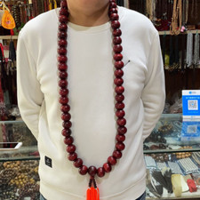 3cm 54 Shaolin Monk Prayer Mala Beads Necklaces for Kung Fu Suit/