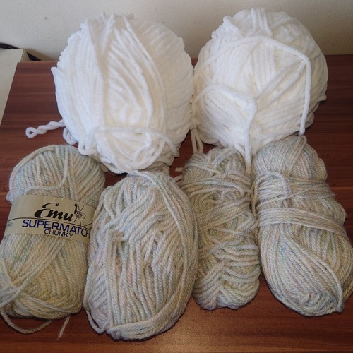 Mixed yarn wool - mixed, lot