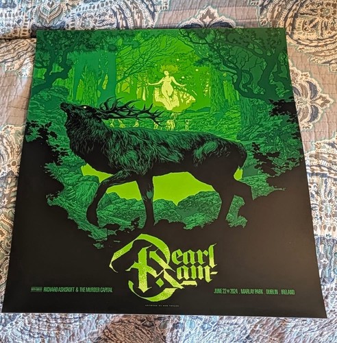 Pearl jam poster dublin - poster,