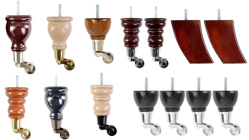 Wooden legs with - wooden, for
