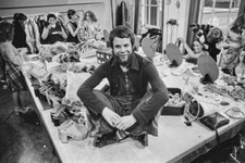 Scottish fashion designer Bill Gibb 4x6 photo 