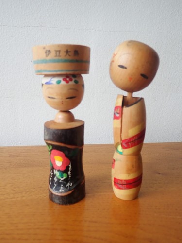 Vintage japanese kokeshi - japanese,