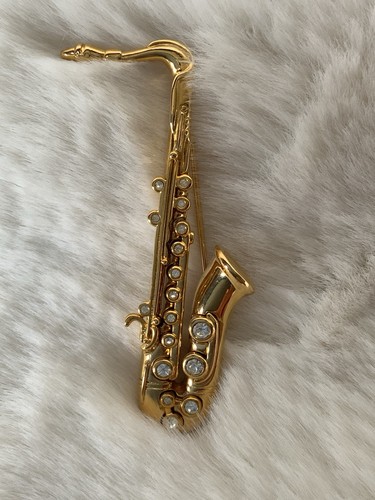 Vintage cabouchon saxophone - cabouchon,