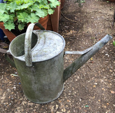 Vintage Large Galvanised