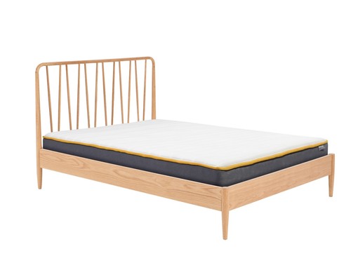 Jesper wooden oak bed - jesper,