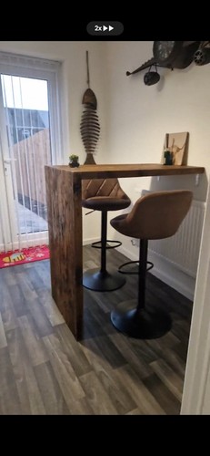 Breakfast bar table - breakfast, table.
