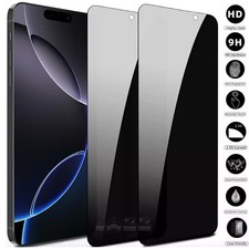 Privacy Tempered Glass Screen Protector For iPhone 17 Pro Max 16 15 14 13 12 11