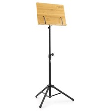 Theodore Bamboo Music Stand – Orchestral Sheet Music Holder, Wooden Desk
