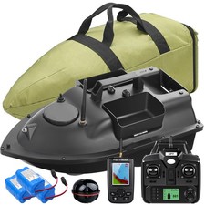 Wireless Feed Boat With GPS Bait Boat 500M Baitboat Fishing Lure LCD Fish Finder