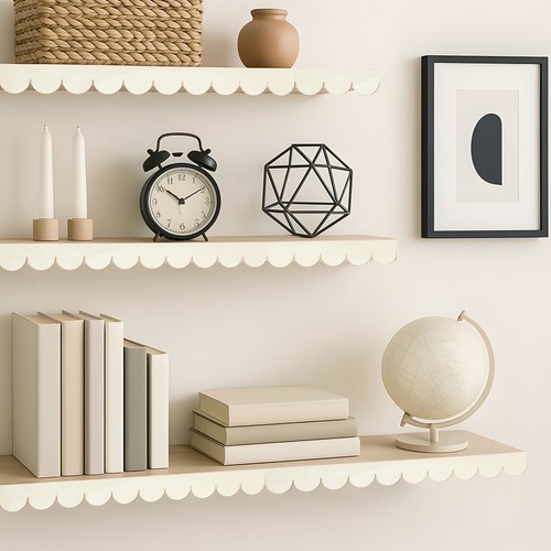 Wood scalloped trim - scalloped,