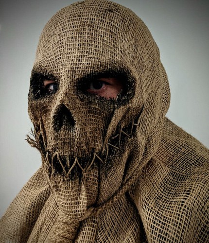Scarecrow halloween mask - halloween,