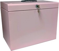 A4 File Filing Box Metal Home