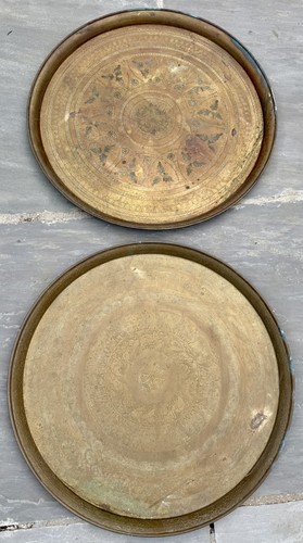 Large vintage engraved - x,