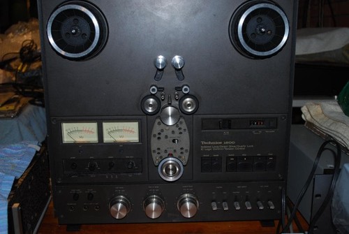 Technics open reel deck - reel,