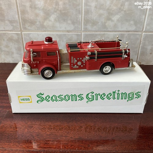 1970 hess toy - toy, fire