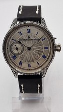 Vacheron Constantin Wristwatch with Vintage Pocket Watch Movement Marriage 48mm