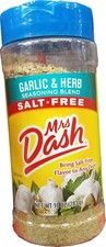 Mrs Dash Garlic & Herb Salt