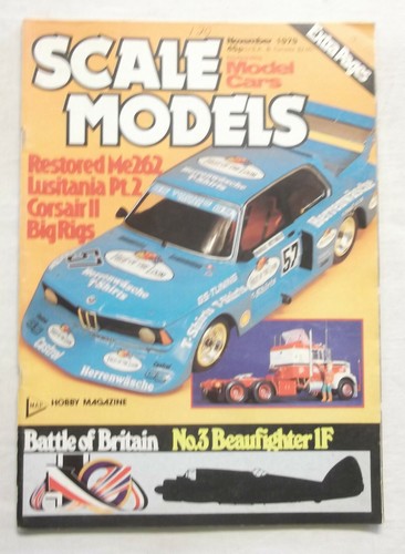 1979 scale models magazine - models,