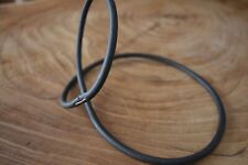 Leather replacement belt for