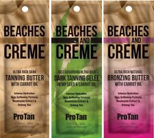 Pro Tan Beaches and Creme Sunbed Tanning Lotion Cream Collection Sachet Options 