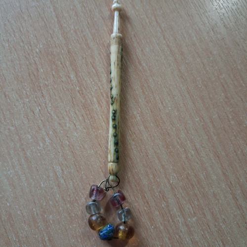 Antique lace making bobbin - lace,