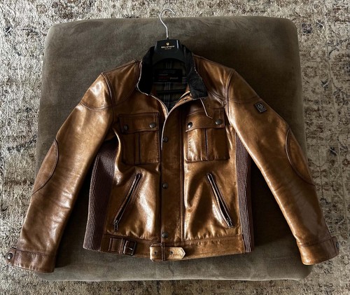 Belstaff gangster leather - belstaff,