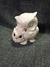 ROYAL OSBORNE OWL MOM WITH CHICK FIGURINE