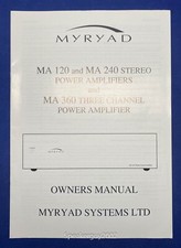 Original Myryad Systems MA-120