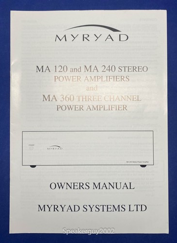 Original myryad systems 120 - original,
