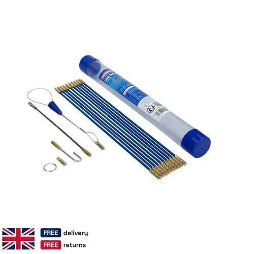 Wire fishing cable rod set - wire,