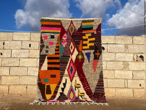 Handmade moroccan rug - handmade,