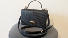 Bessie London black handbag with detachable shoulder strap
