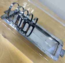 1936 Silver plated Toast Rack