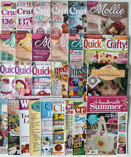 Various craft magazines mollie - craft,