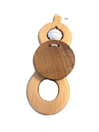 Lovevery wooden rattle bell - lovevery,