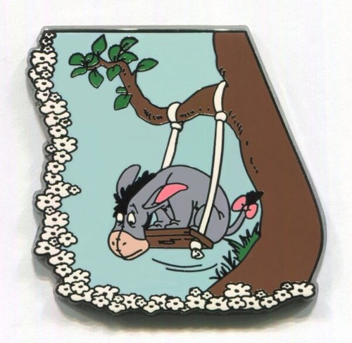 Disney pin eeyore tree - pin,