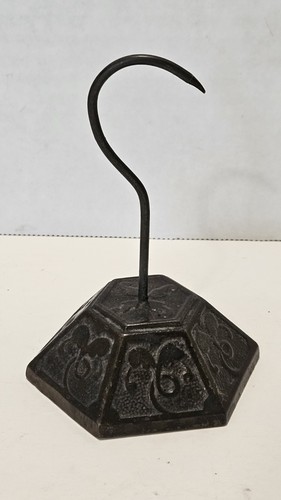 Vintage cast iron receipt - cast,