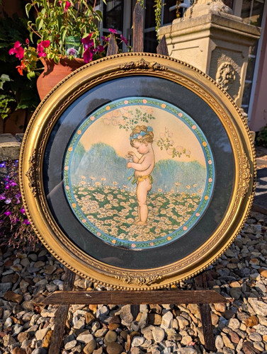 Antique baroque ornate gold - baroque,