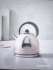 Cuisinart 1.7L 3000W Traditional Electric Kettle - Vintage Rose (CTK17PU) NEW!