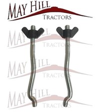 Pair of Bonnet Catch With Wing