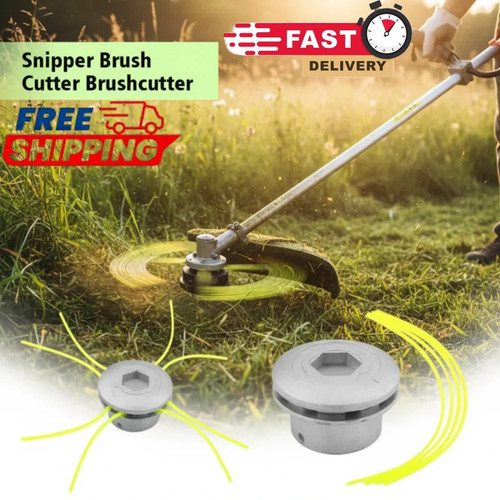 Aluminium strimmer head grass - aluminium,