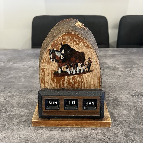 Vintage wooden perpetual - vintage,