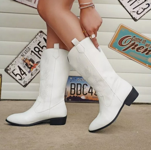 Women pointed toe cowgirl - uk,