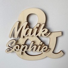 Personalized Wedding Sign