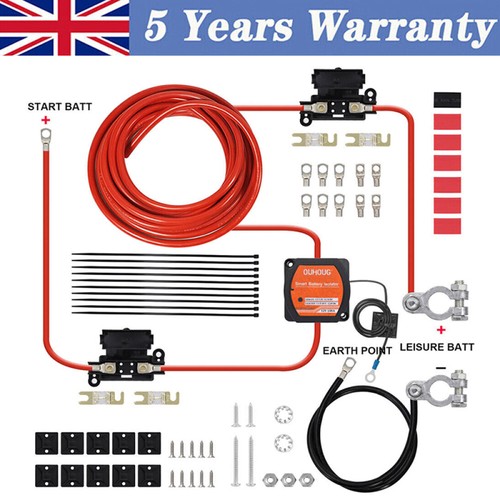 Split charge relay kit - split,