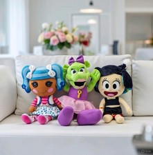 Bundle of 3 Plush Dolls –
