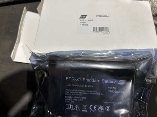 Esab epr papr battery - esab, battery.